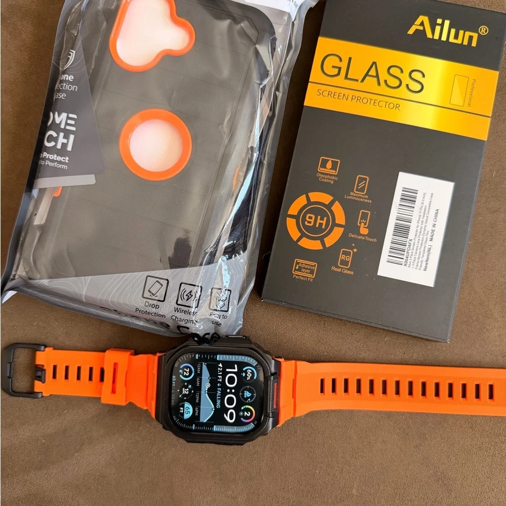 iPhone 17 Screen protector Phone case and Apple Watch Ultra 3 case